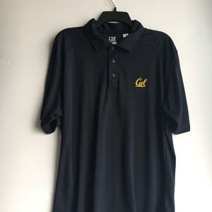 Cal university golf Polo short sleeve shirts